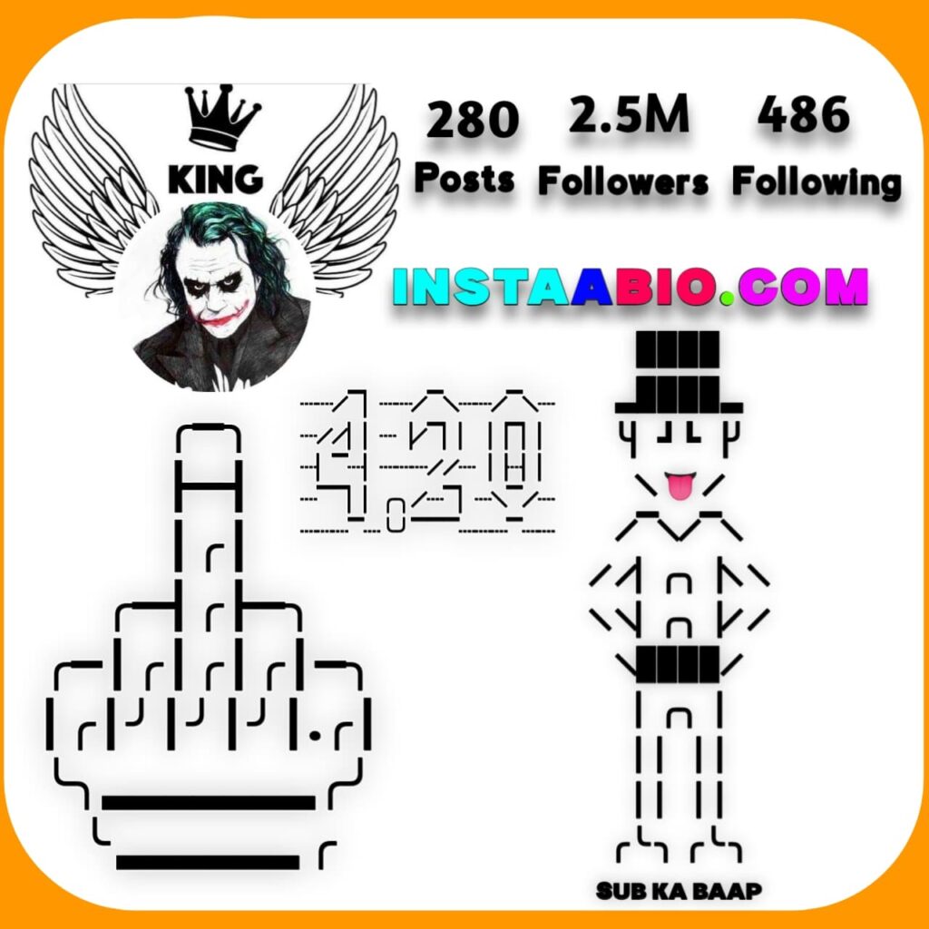 Instagram Bio For Girls Attitude Style Font