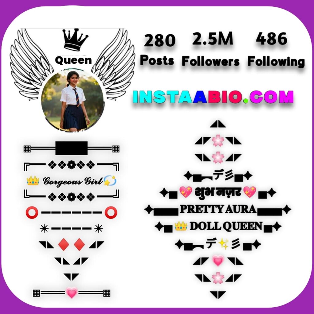 Trending Grilish Bio For Instagram Stylish Font With Emoji