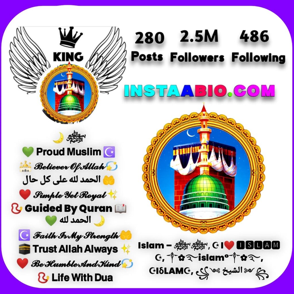 Islamic Bio For Instagram In Urdu