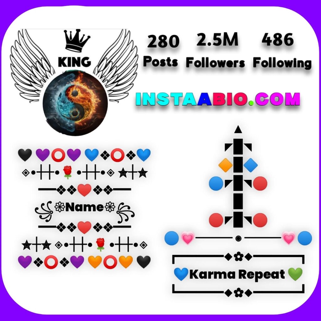 Karma Bio For Instagram